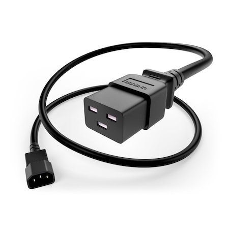 Unc Group Power Cord C14-C19 15Amp 250V Sjt 14/3 A PWCD-C14C19-15A-02F-BLK